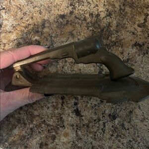 Vintage Gun Door knocker